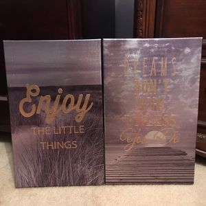decorative canvases